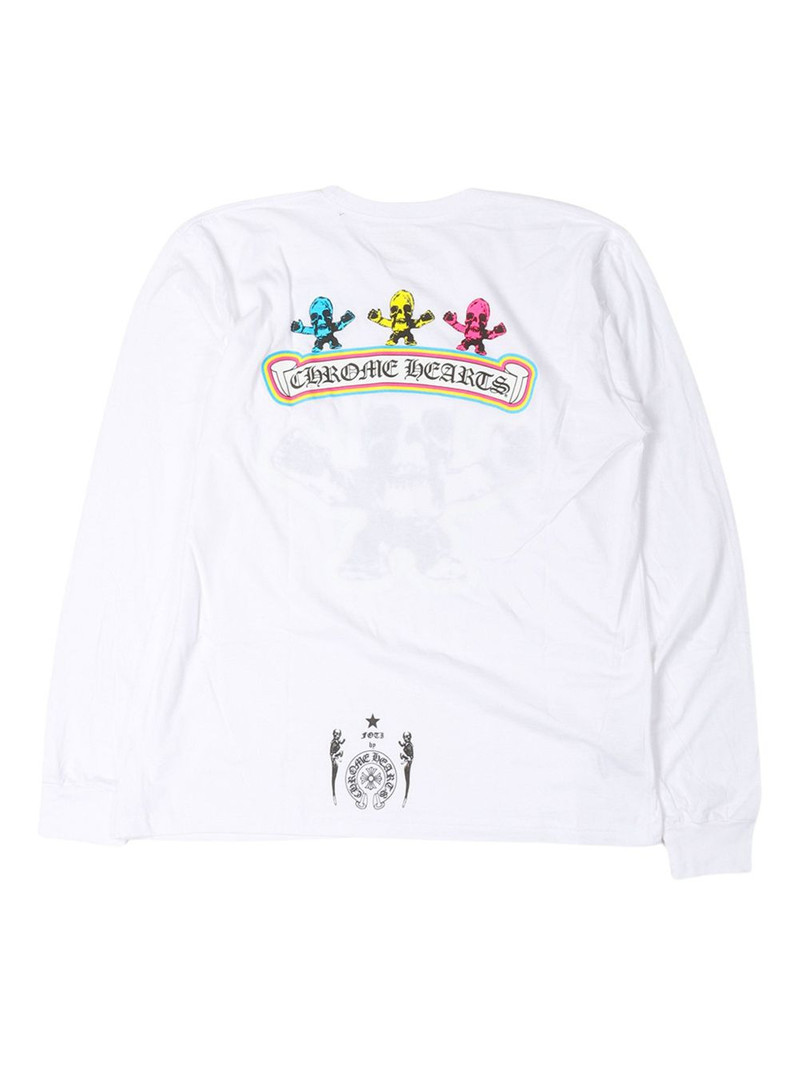 Chrome Hearts FOTI Scroll logo long-sleeves T-shirt outlook