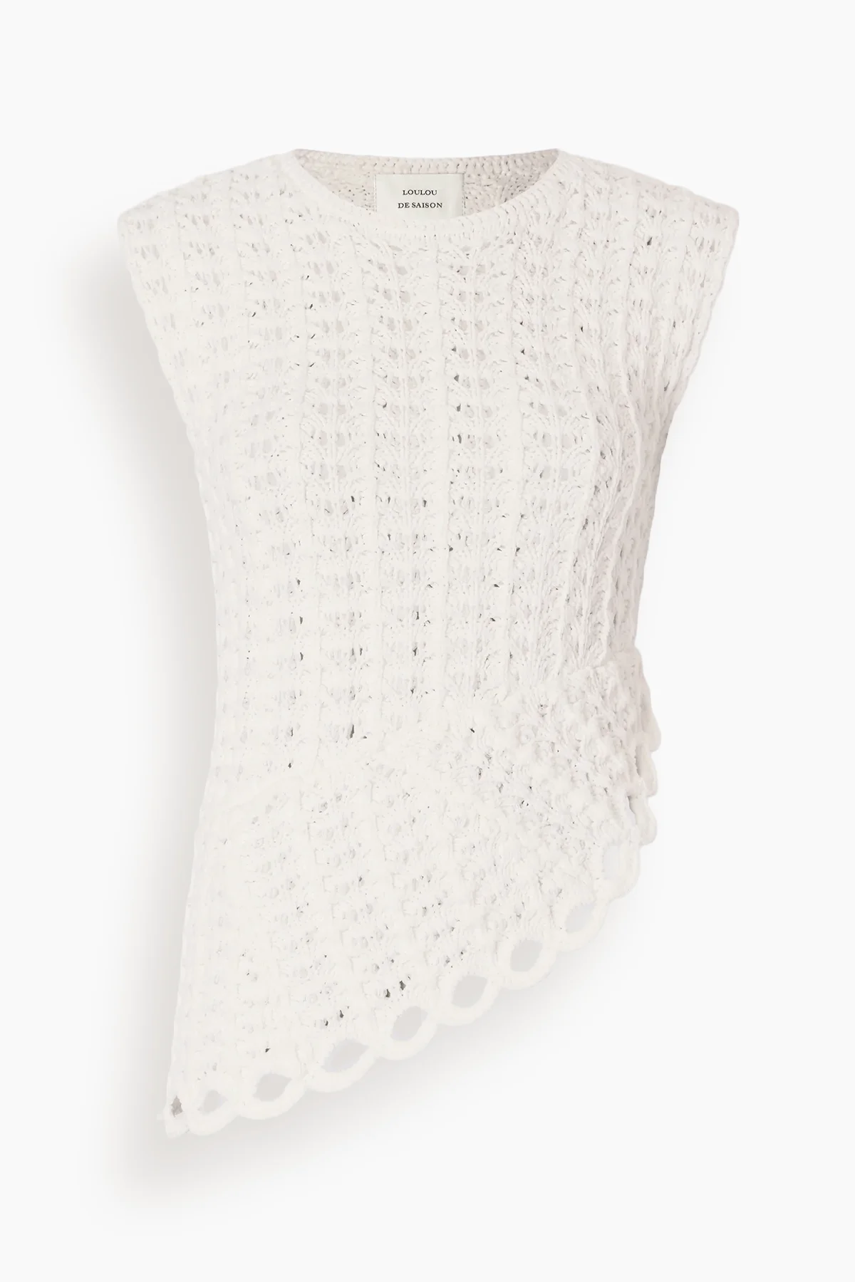 Saez Asymmetric Top in Ivory - 1