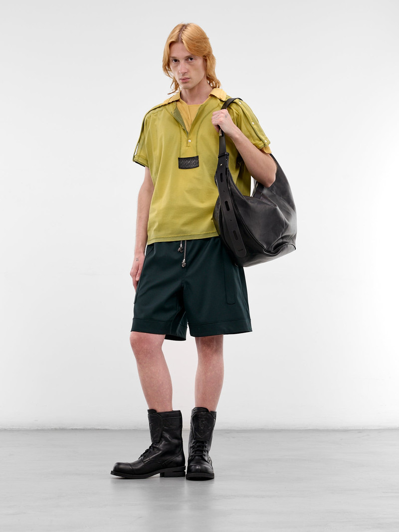 Kiko Kostadinov Black Leather Moravia Bag outlook