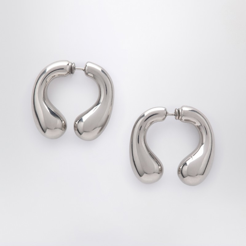 P Helix silver earrings - 1