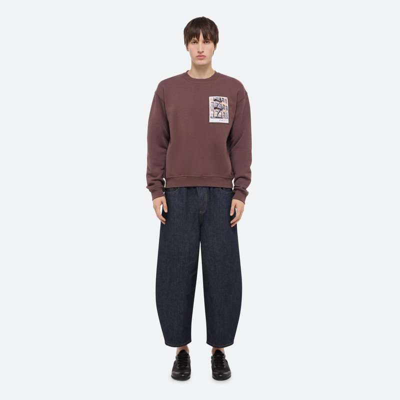 POSTCARD CREWNECK: BROOKLYN 3