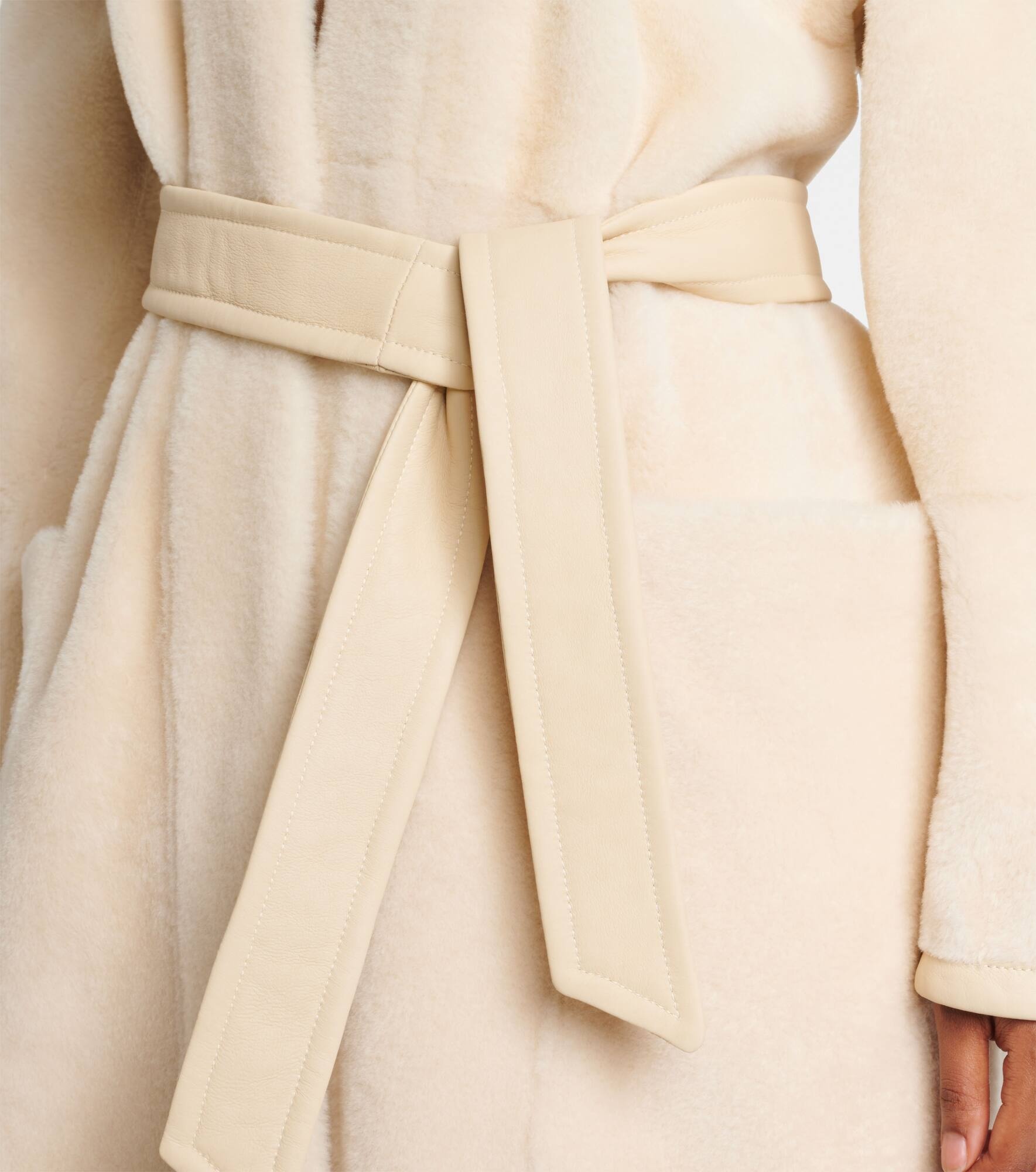 Glassa shearling coat - 5