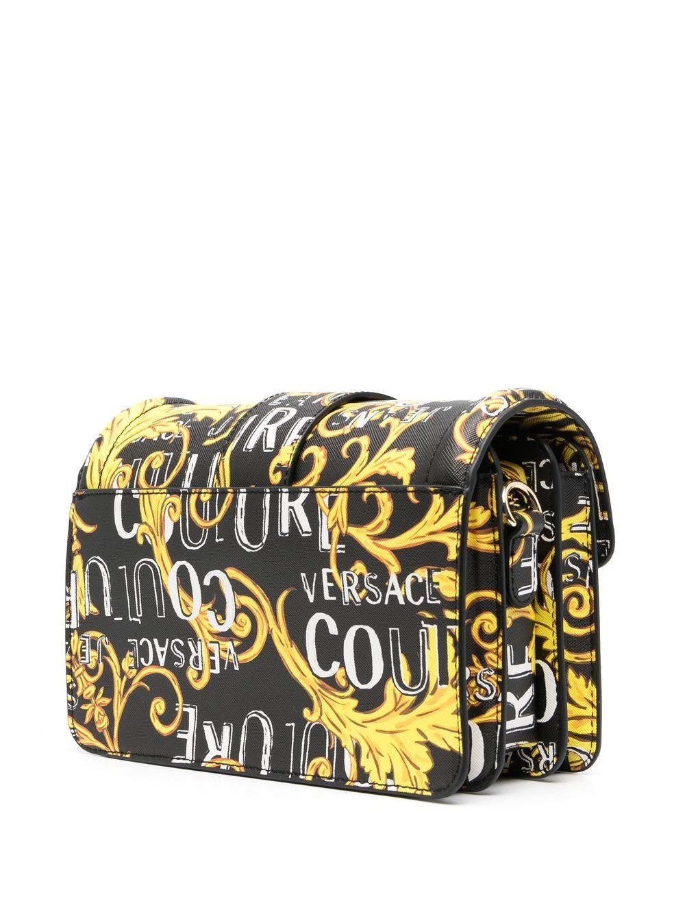 Barocco buckle logo-print print tote bag - 3