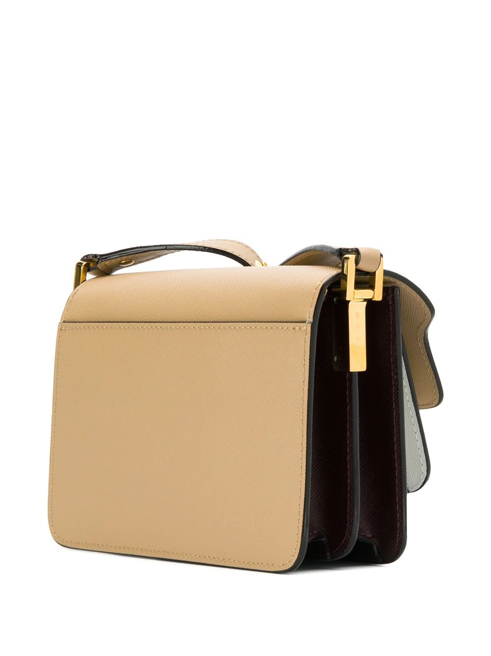 mini tri-tone Trunk bag - 3