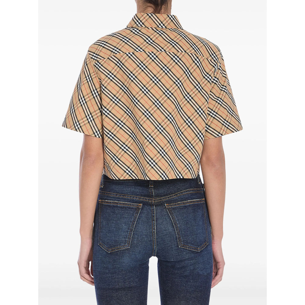 Burberry Neutrals Tops - Shirts Women - 3