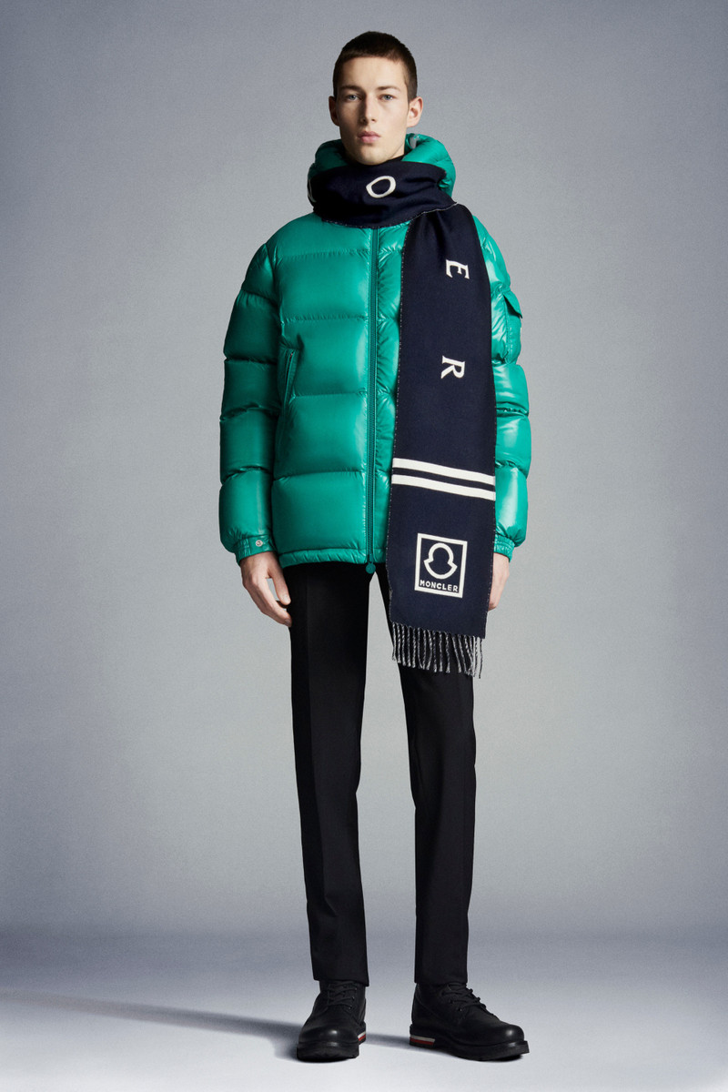 Moncler Intarsia-Knit Scarf outlook