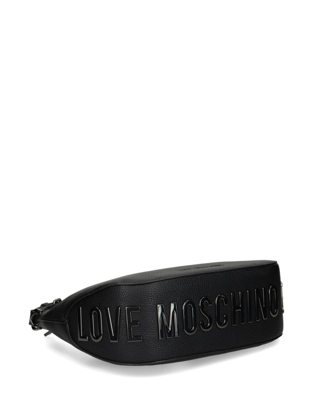 logo-lettering shoulder bag - 4