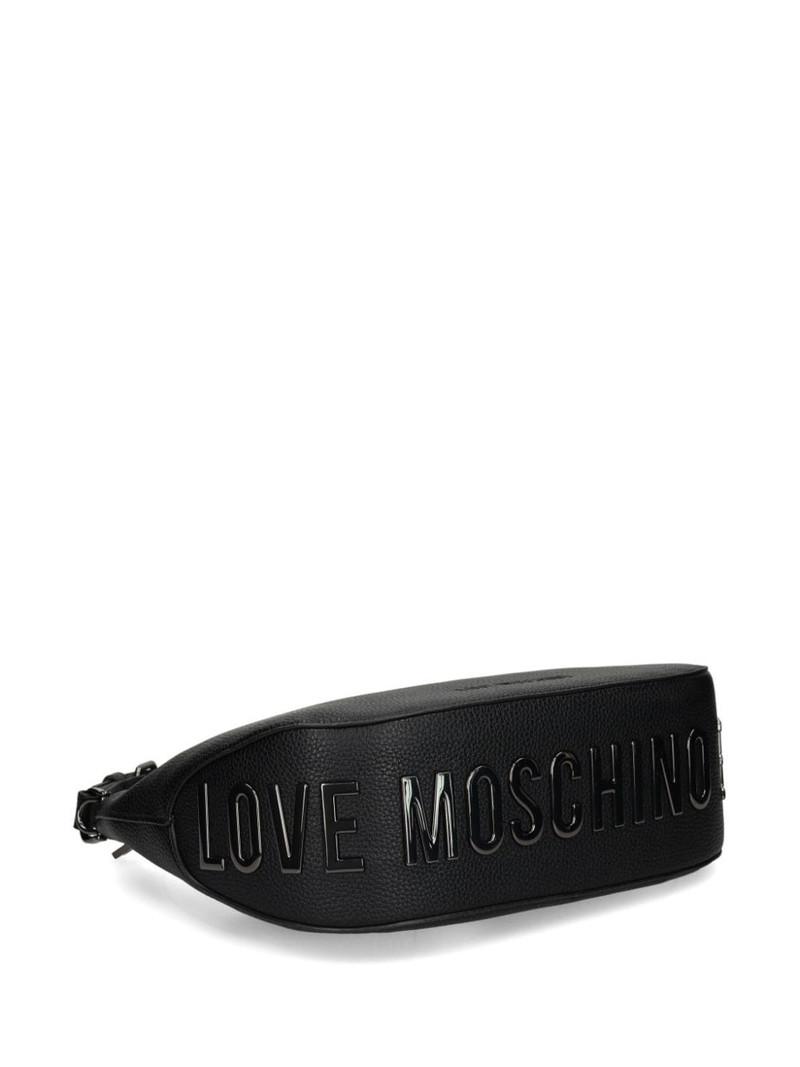 logo-lettering shoulder bag 4