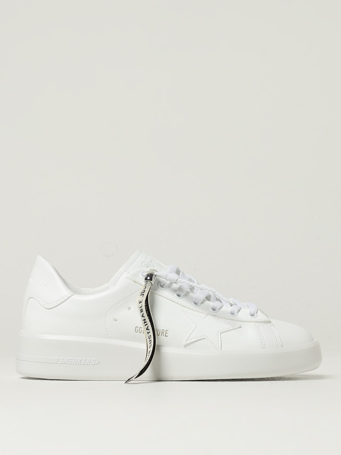 Golden Goose Pure New sneakers in leather with patch - 1