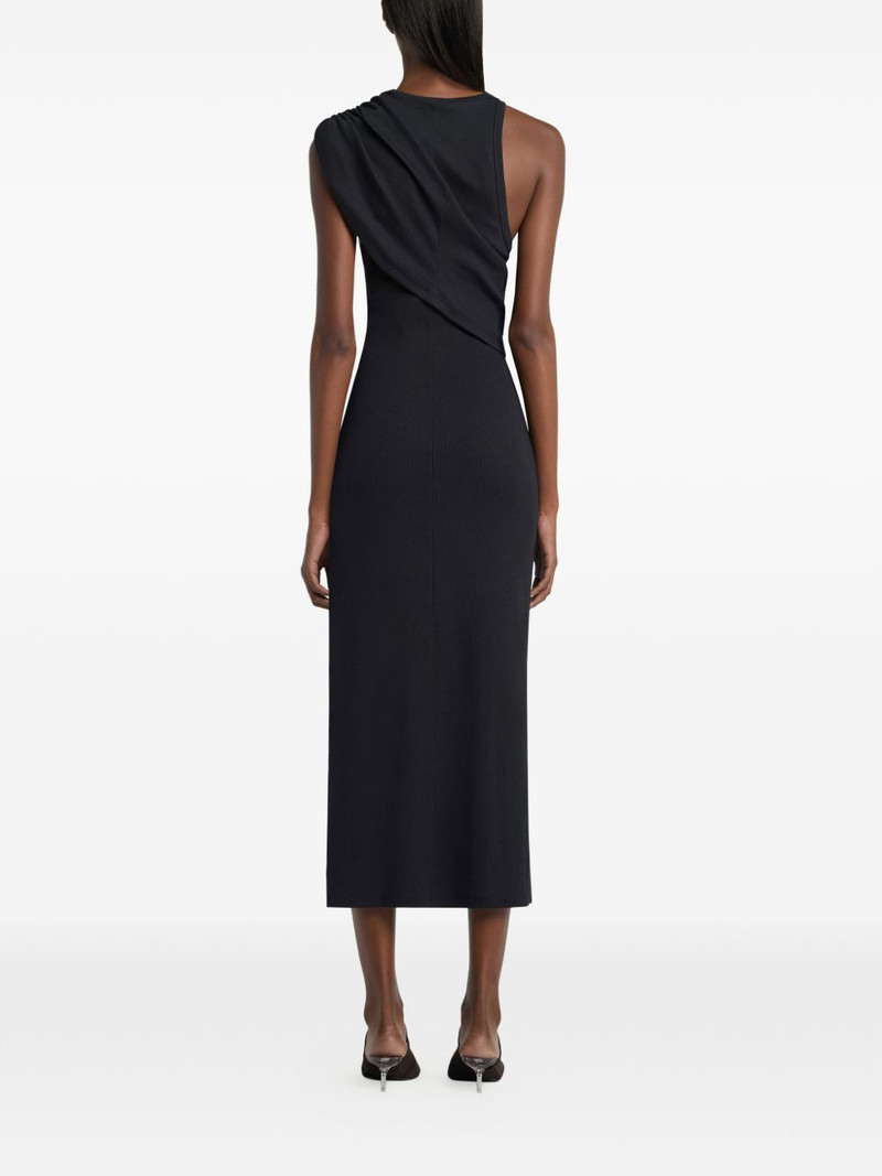 asymmetric draped dress 4
