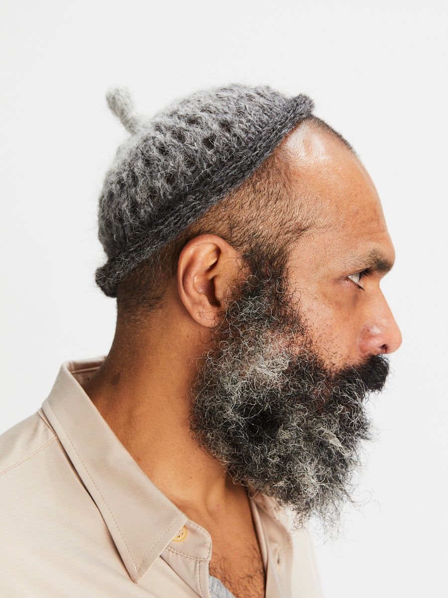 Condom Beanie Gradient Grey - 1