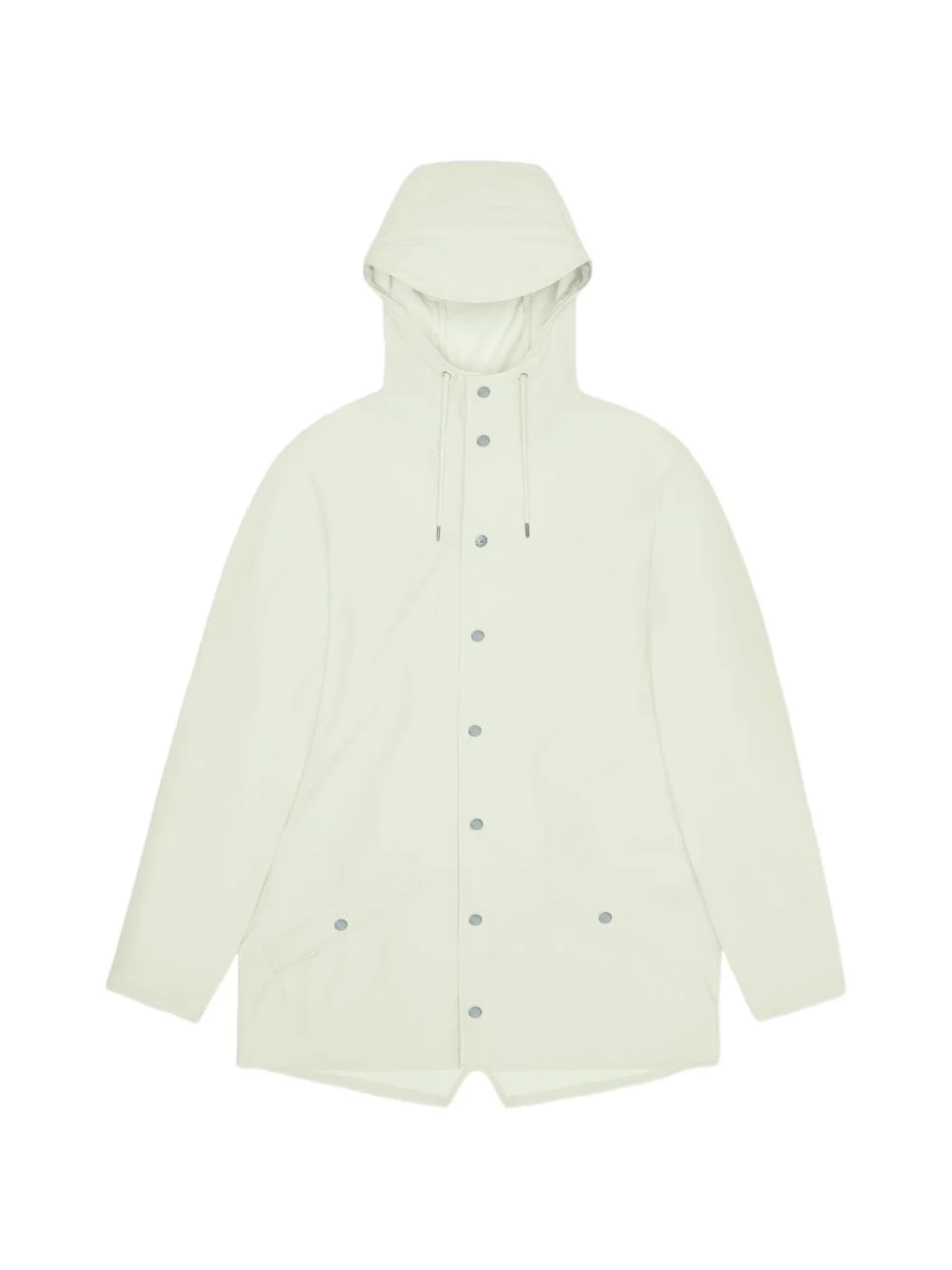 buttoned hooded jacket - 1