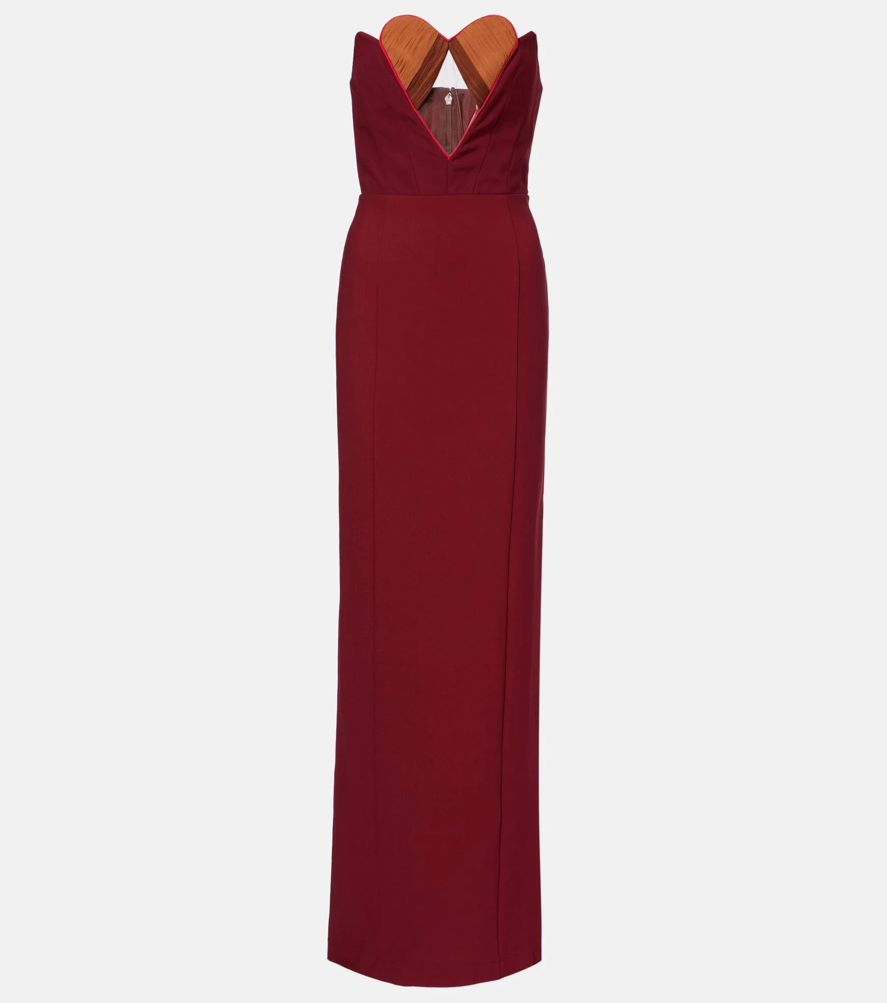 Strapless gown - 1