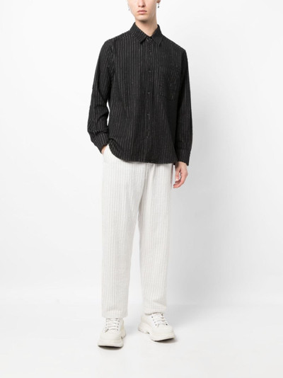 Craig Green stripe-pattern cotton track pants outlook