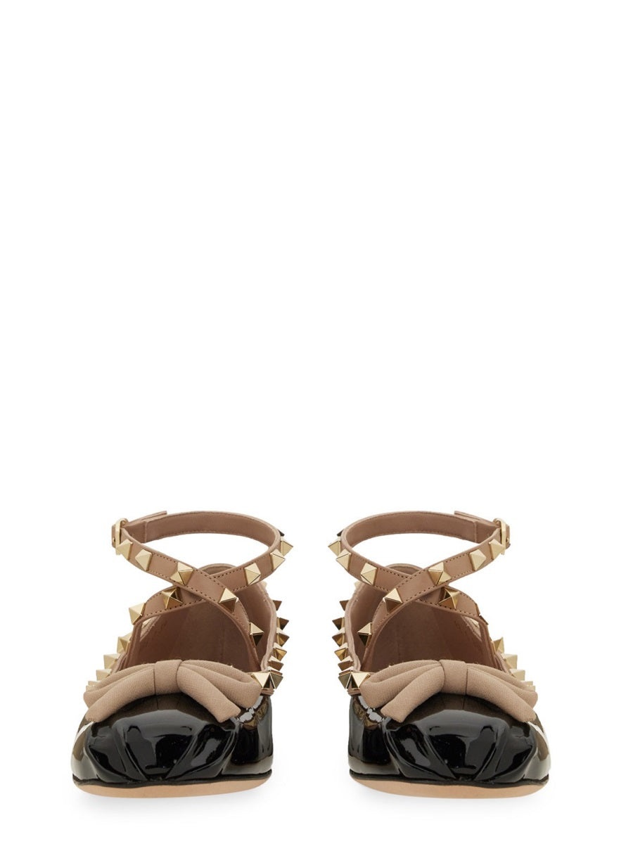 Valentino Garavani Women Rockstud Ballerina - 4
