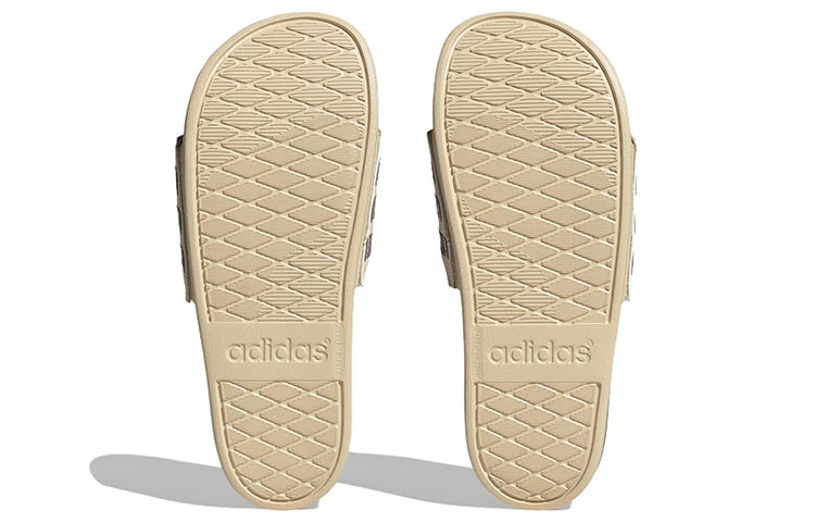 (WMNS) adidas Adilette Comfort Slide 'Sand Strata Purple' H03621 - 6