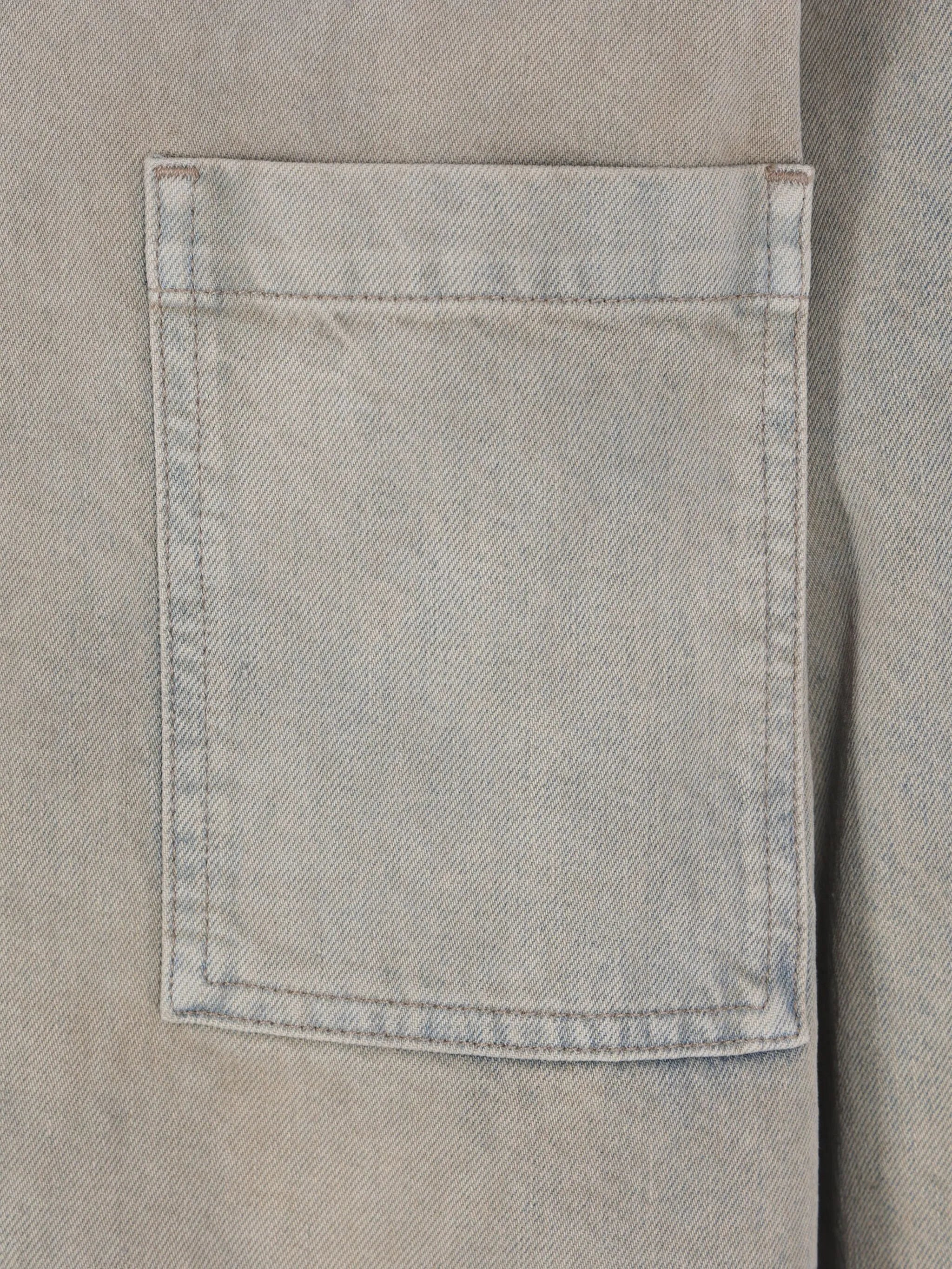 Rick Owens Drkshdw Patch-pockets Denim Jacket - 4