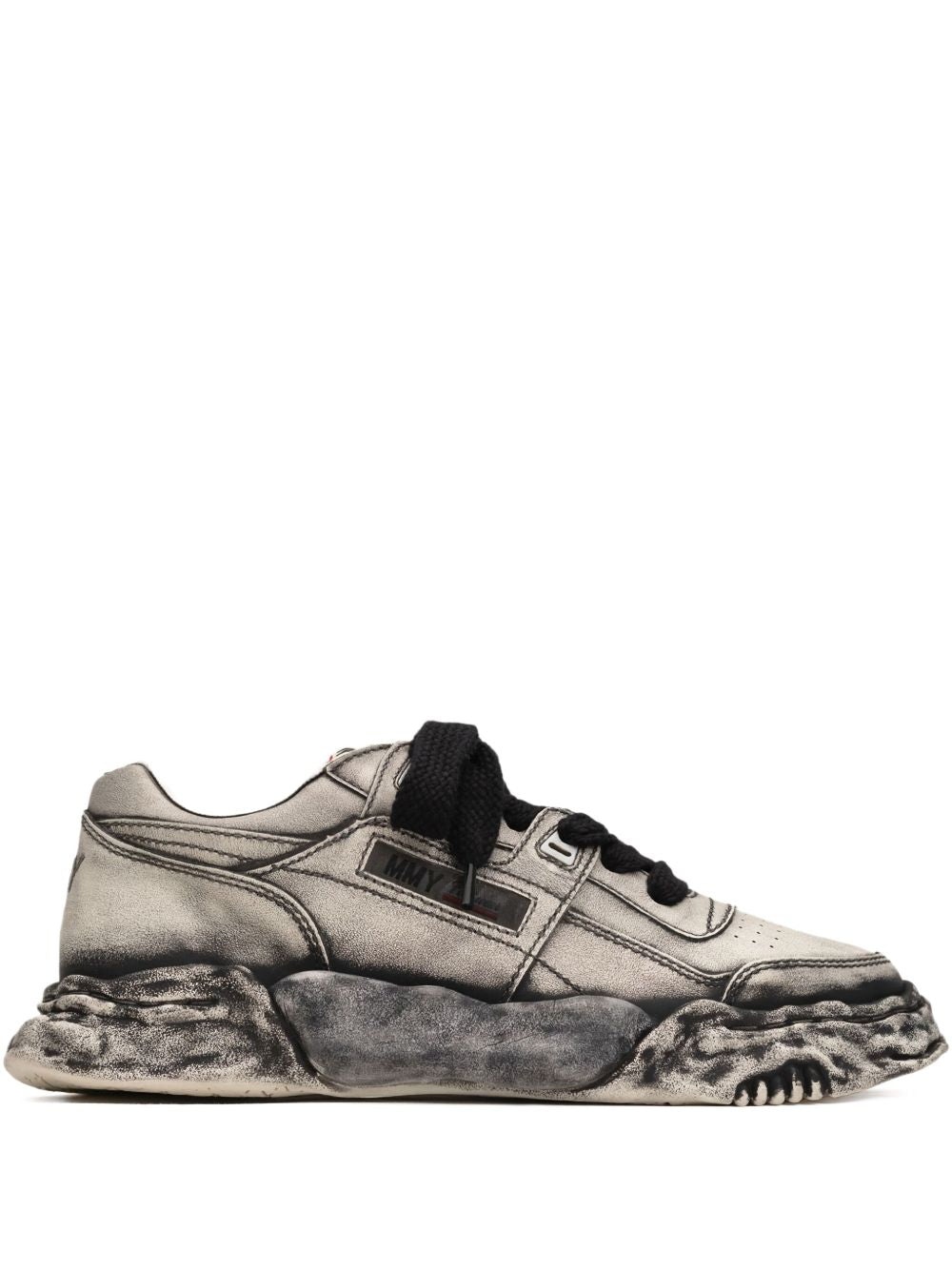 LEATHER SNEAKERS - 1