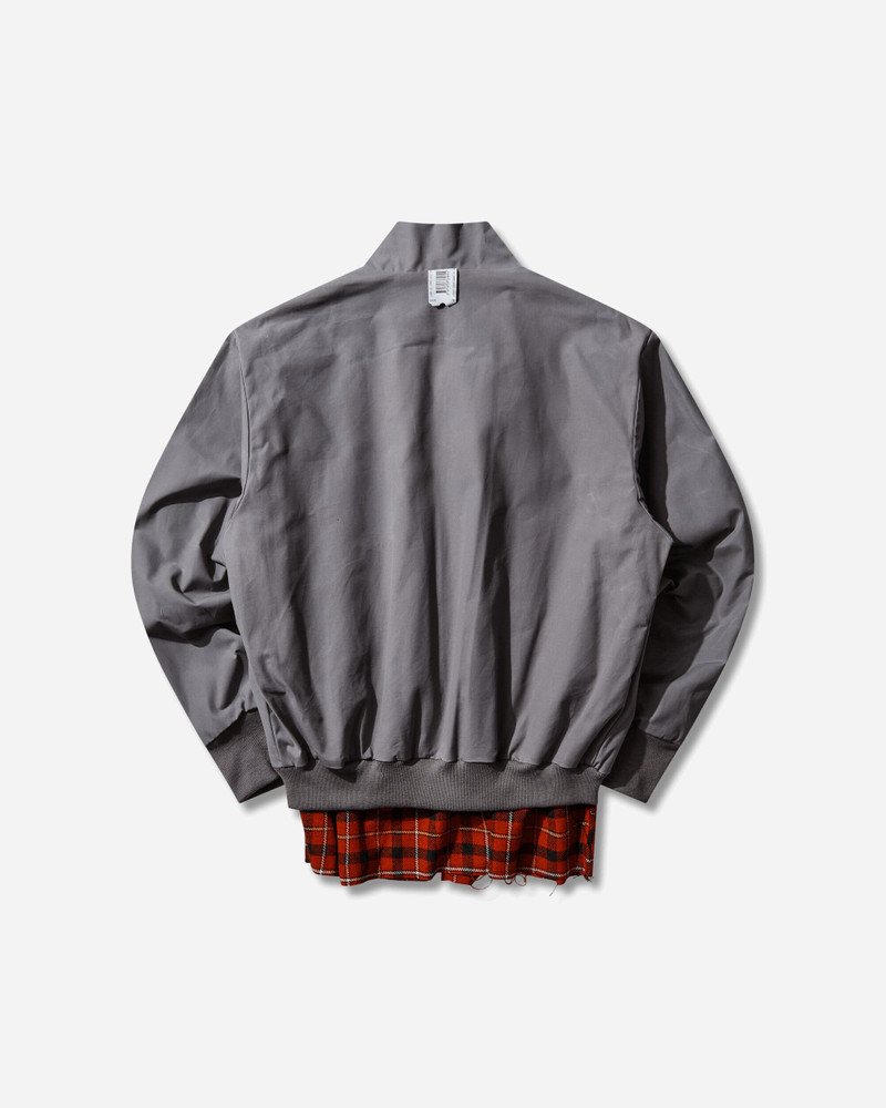 prototypes Waxed Harrington Jacket Grey outlook
