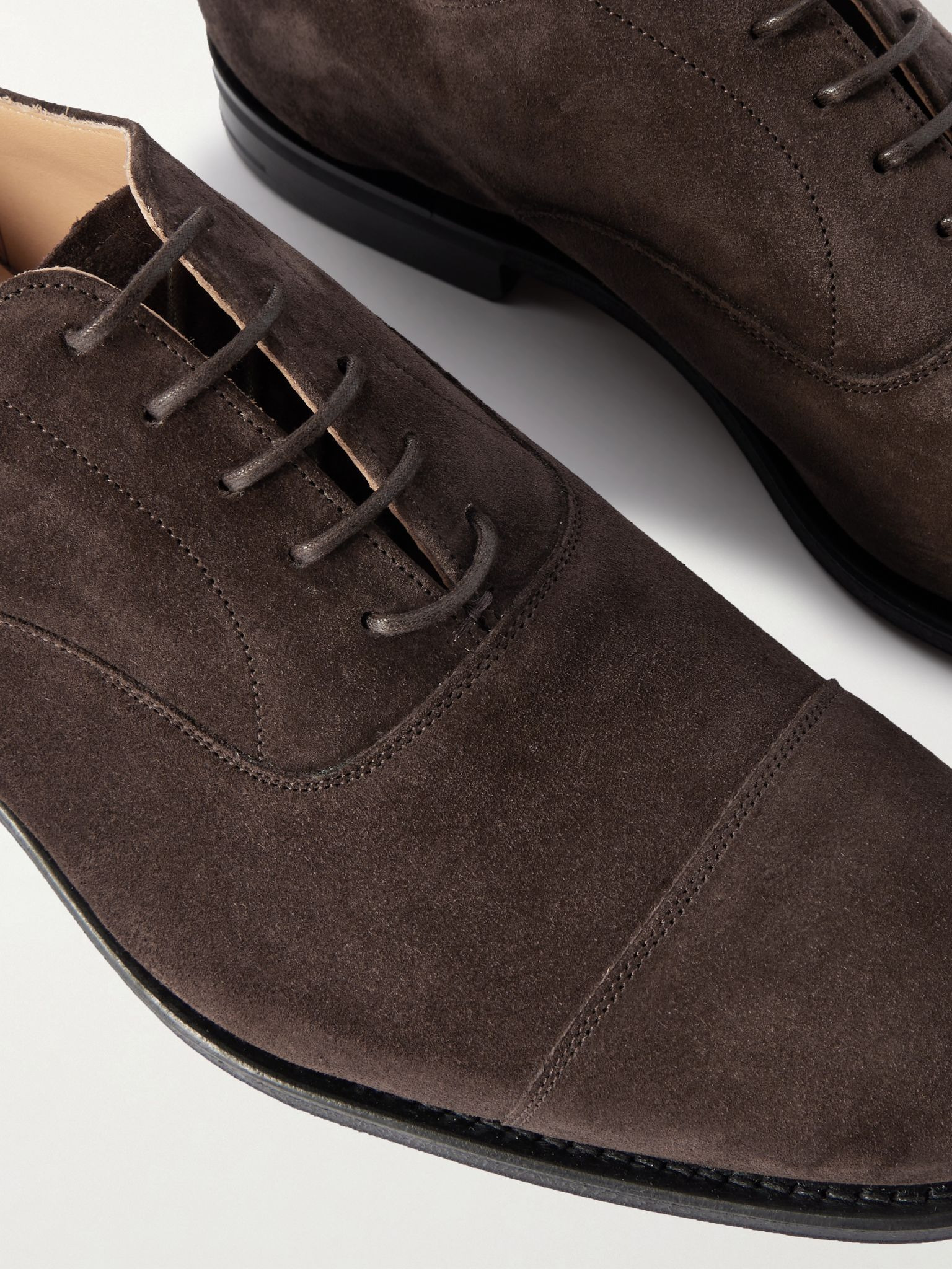 Consul R 2.0 Suede Oxford Shoes Dark brown - 5