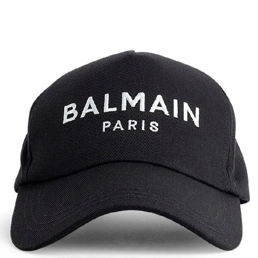 Balmain Logo Embroidered Baseball Cap - 1