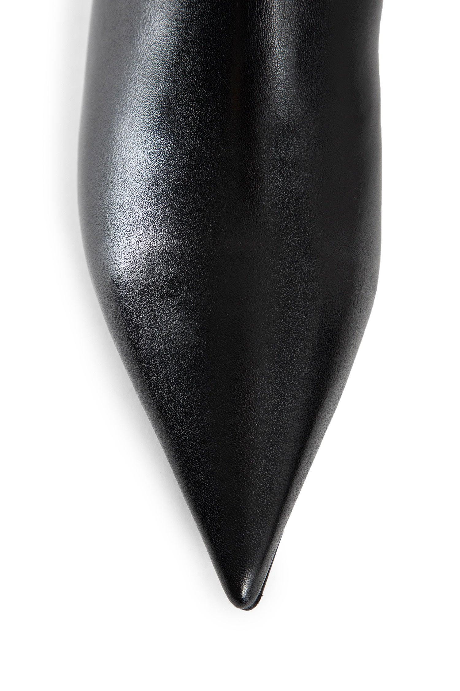 Sharp-Leather-Ankle-Boots - 5