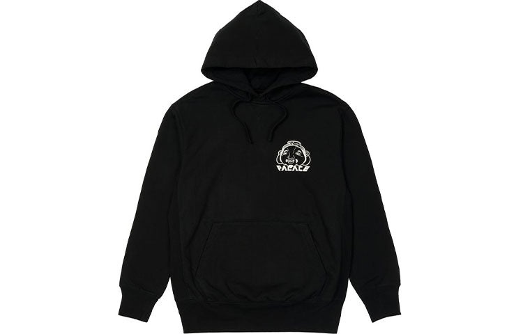 Palace X Evisu FW21 Tri-Godhead Hoodie 'Black' P21EVHD001 - 1