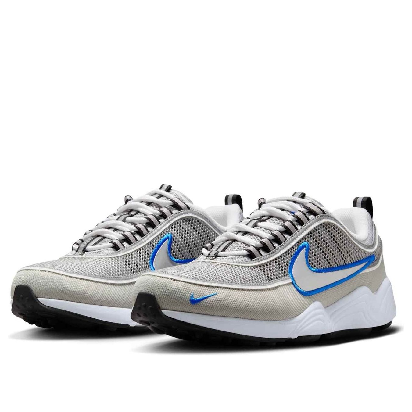 Nike Air Zoom Spiridon 'Metallic Silver Signal Blue' HF9117-003 - 3