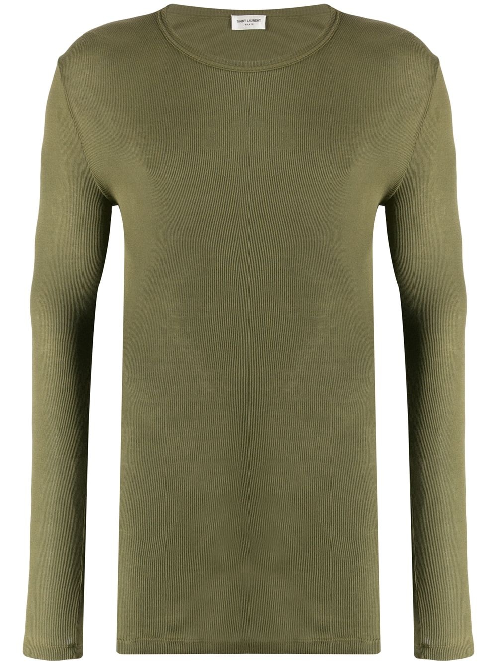 long-sleeve ribbed T-shirt - 1