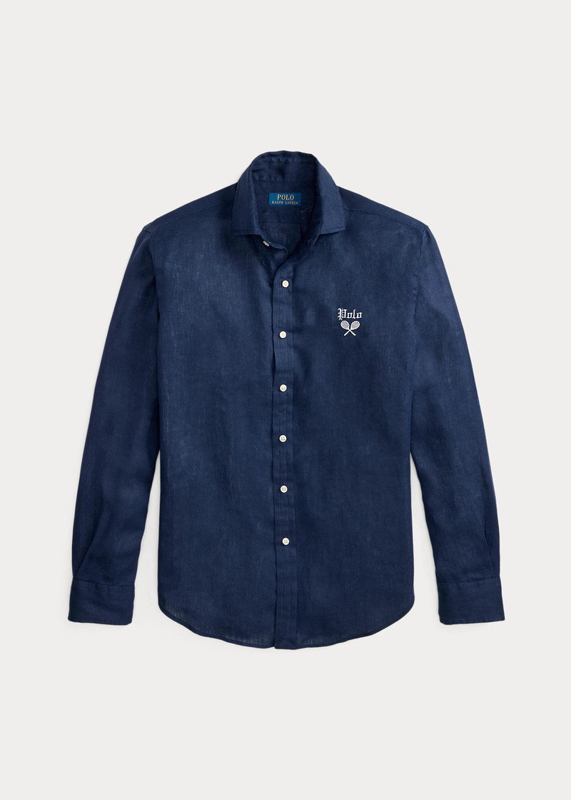 US Open Classic Fit Linen Shirt 1