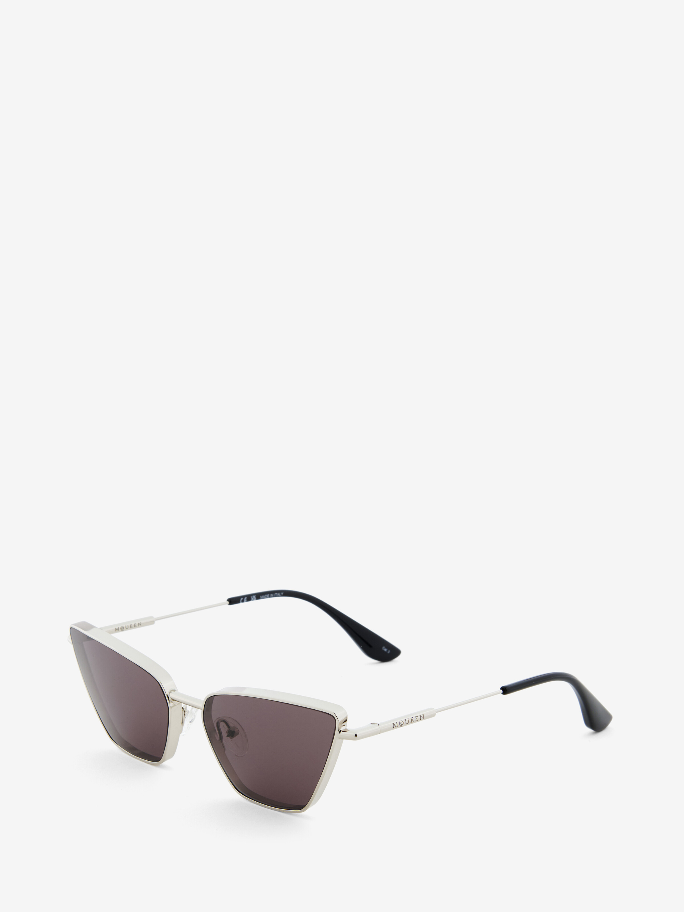 Metal T-Bar Cat-eye Sunglasses - 2