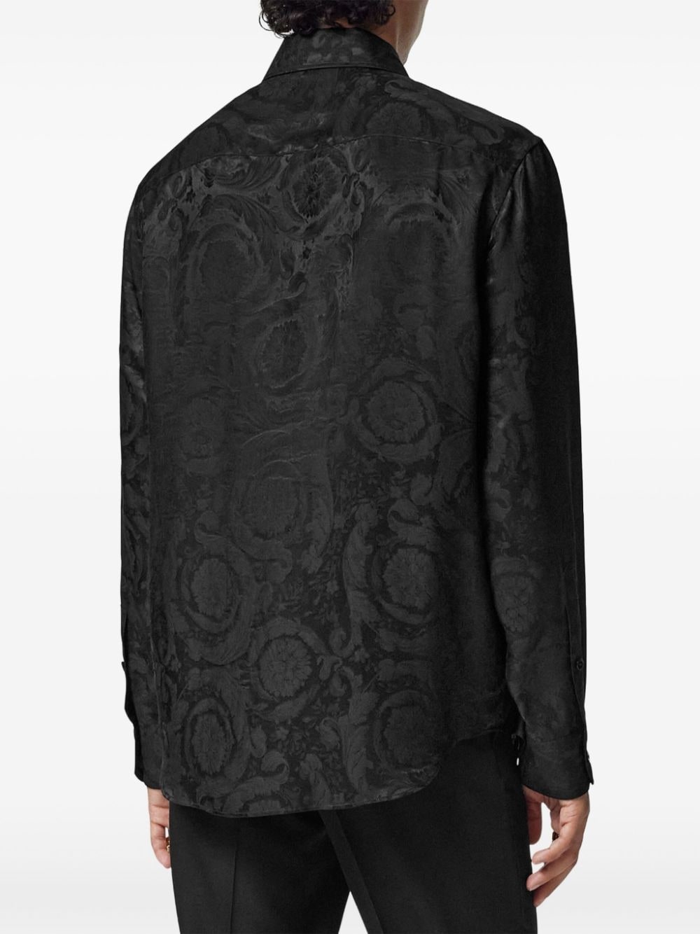 Barocco-jacquard shirt - 4
