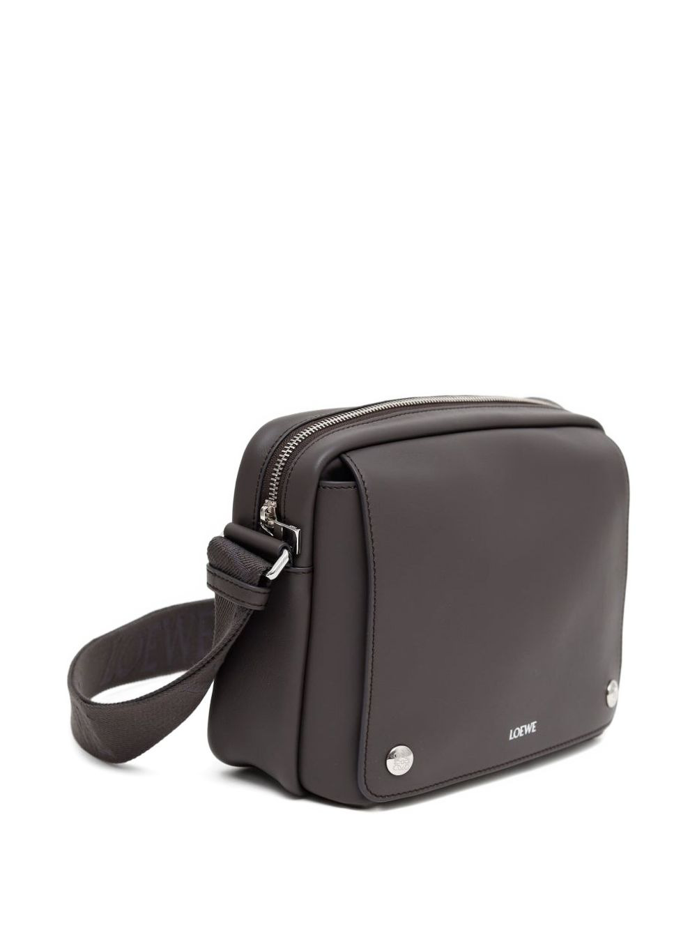 logo-plaque shoulder bag - 3