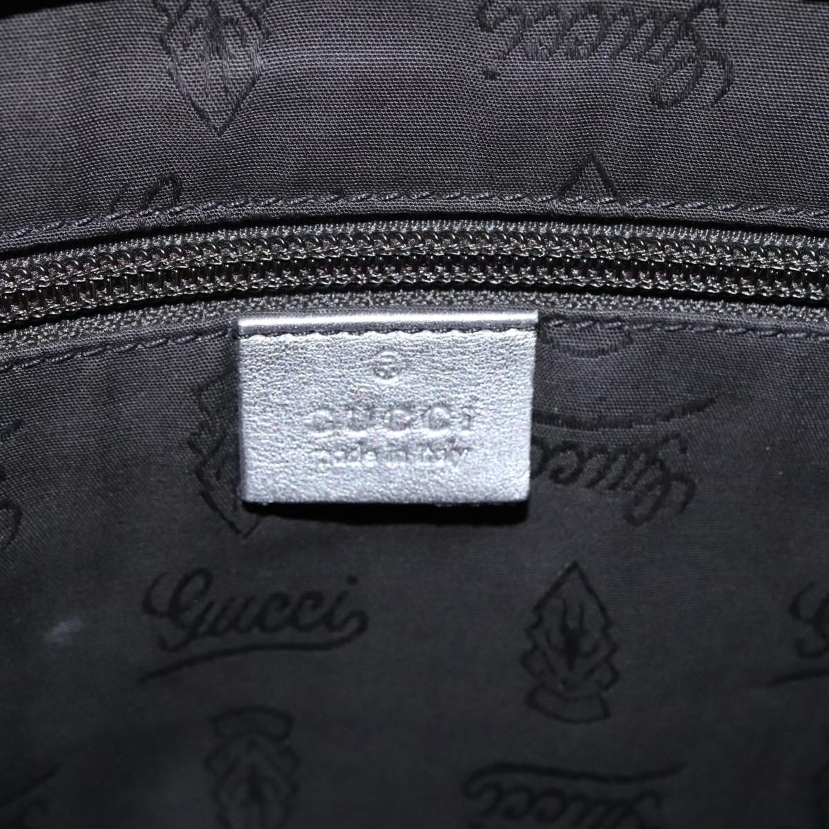 GUCCI GG Implementation Tote Bag Silver Metallic - 16