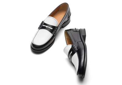 Church's Pembrey w5
Fumé Brushed Calfskin Loafer Black & white outlook