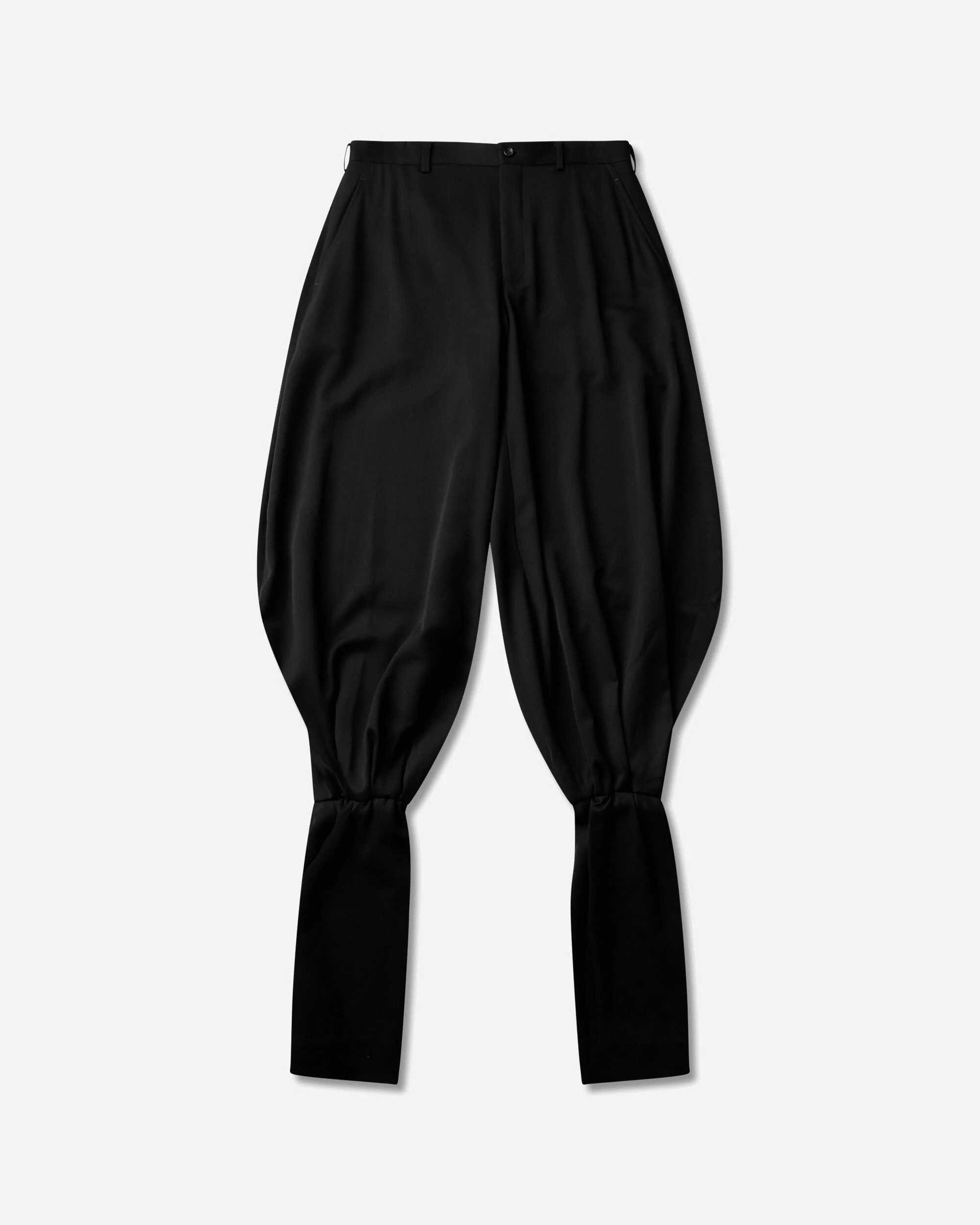 Men's Balloon-Hem Layered Pants Black - 1