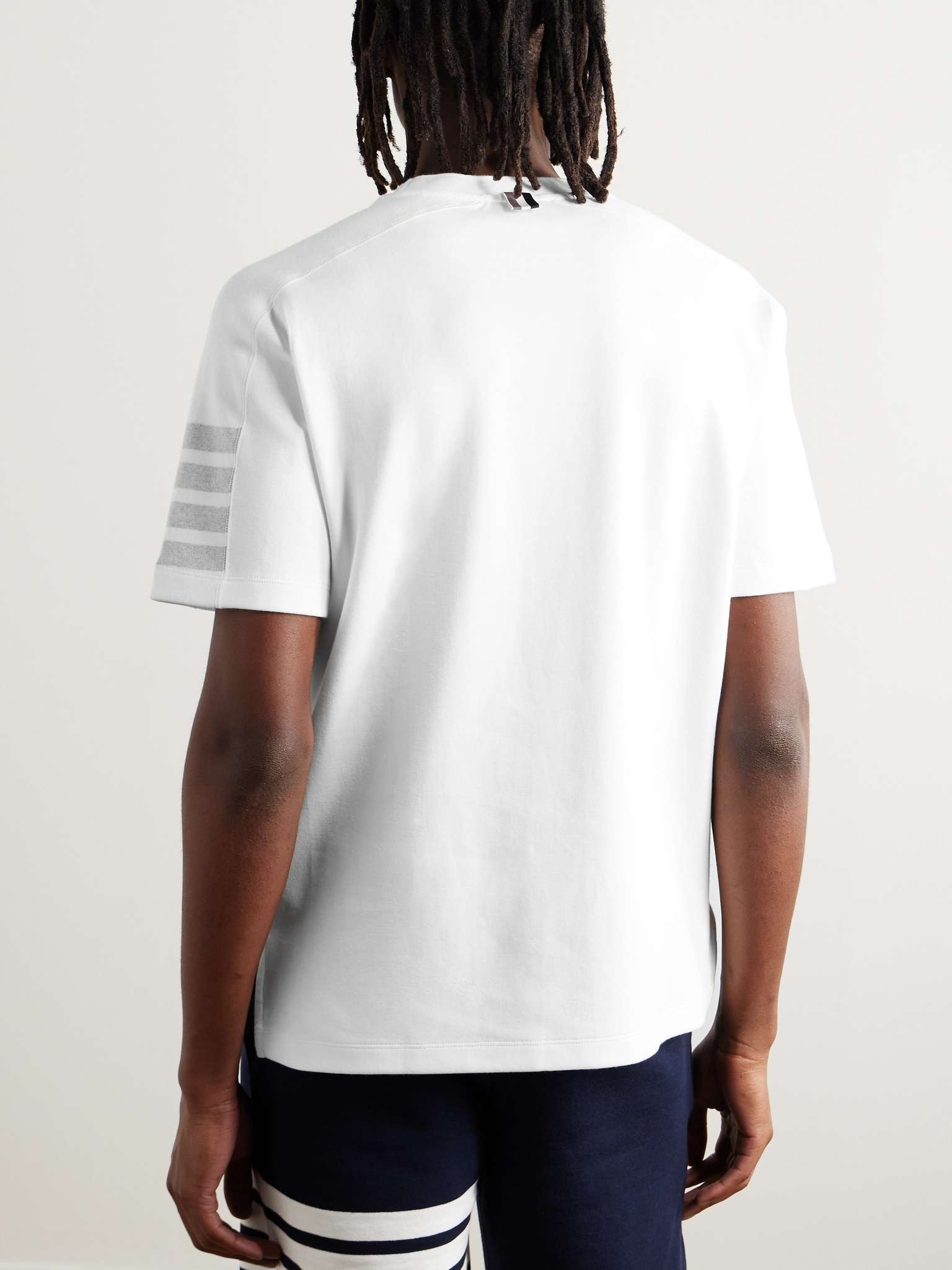 Striped Cotton-Jersey T-Shirt - 3