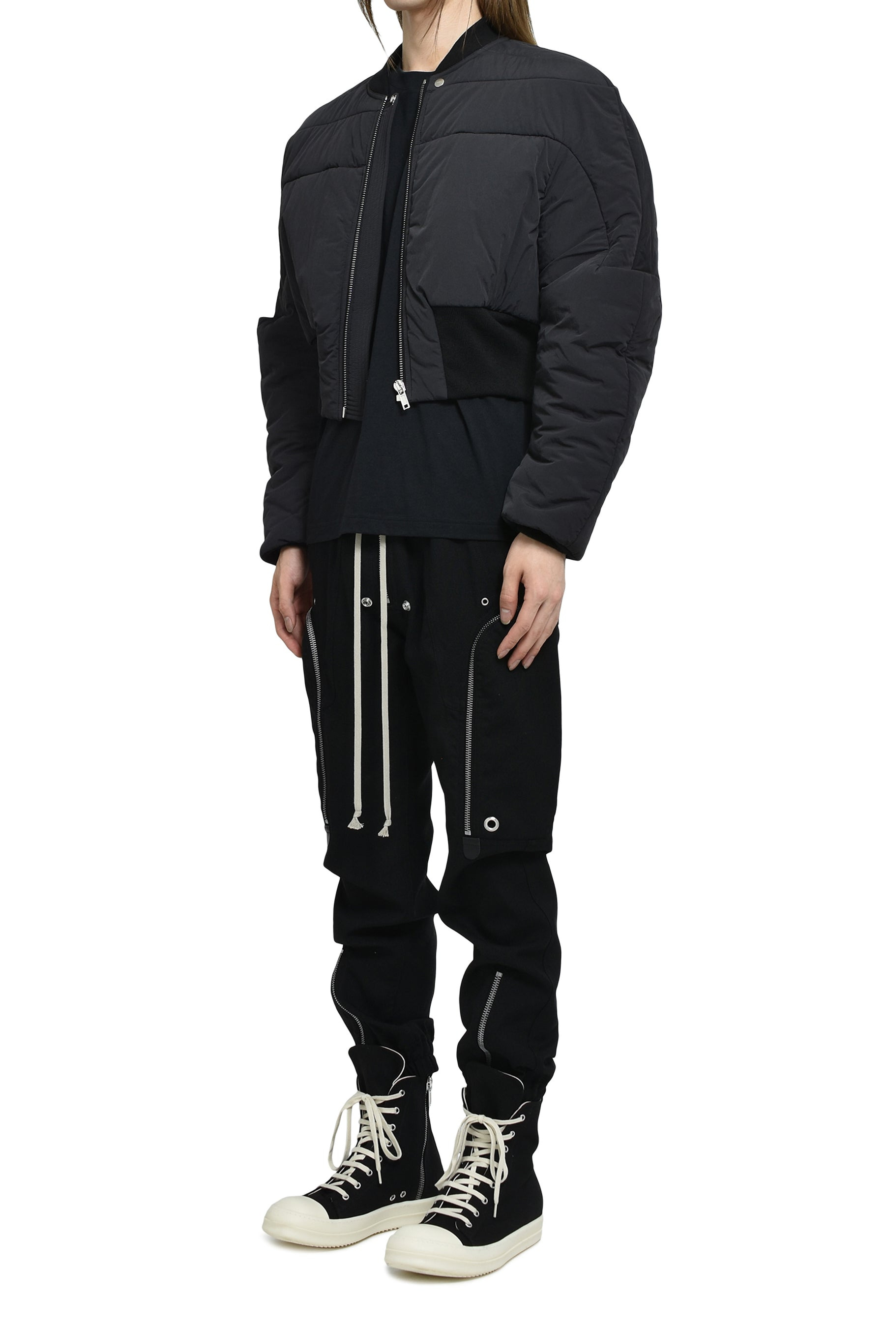 GIRDERED BOMBER / BLACK - 4