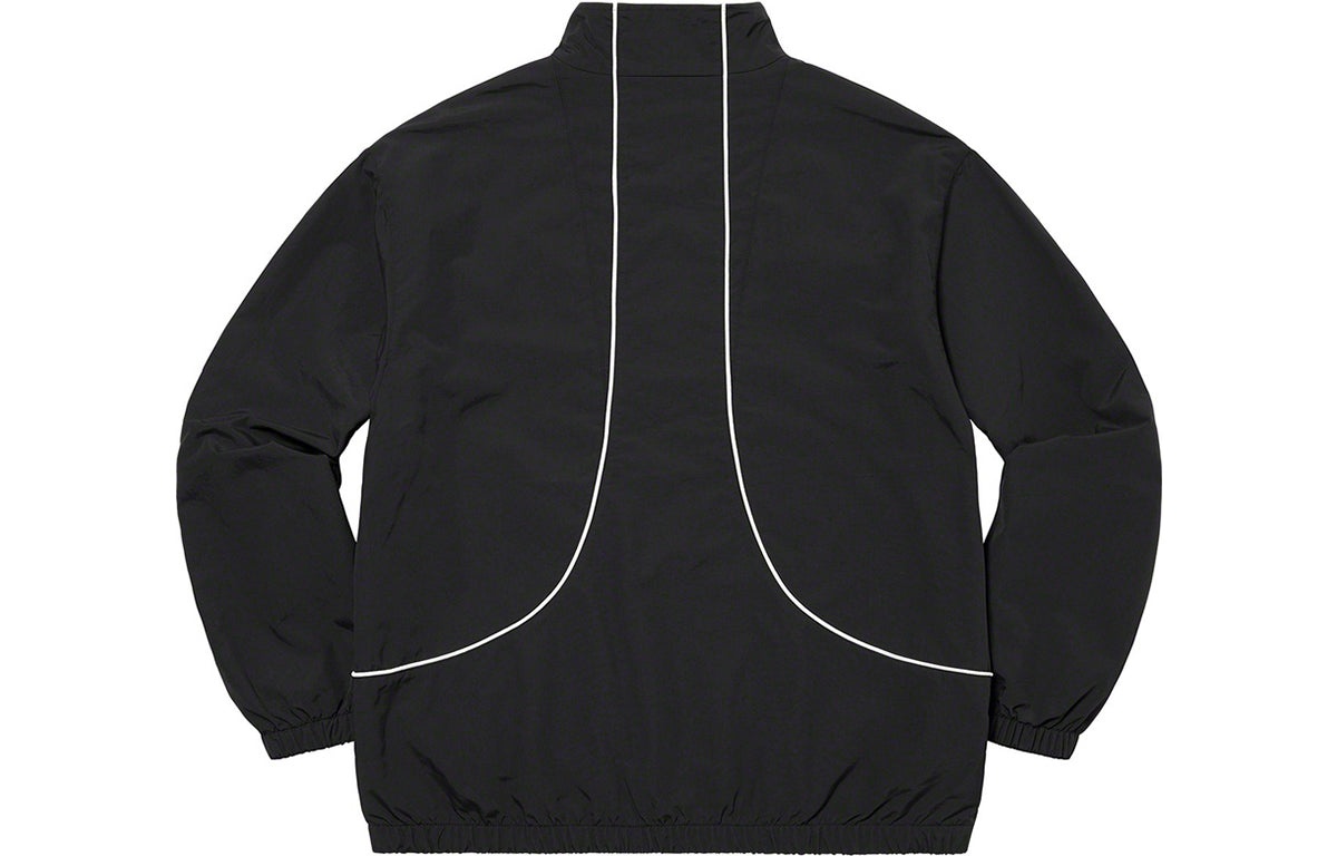 Supreme Piping Track Jacket 'Black White' SUP-FW20-041 - 2