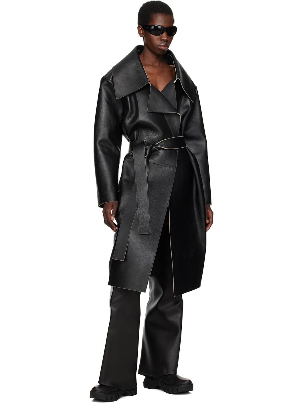 Black Pillar Beyond Leather Tall Boots - 5