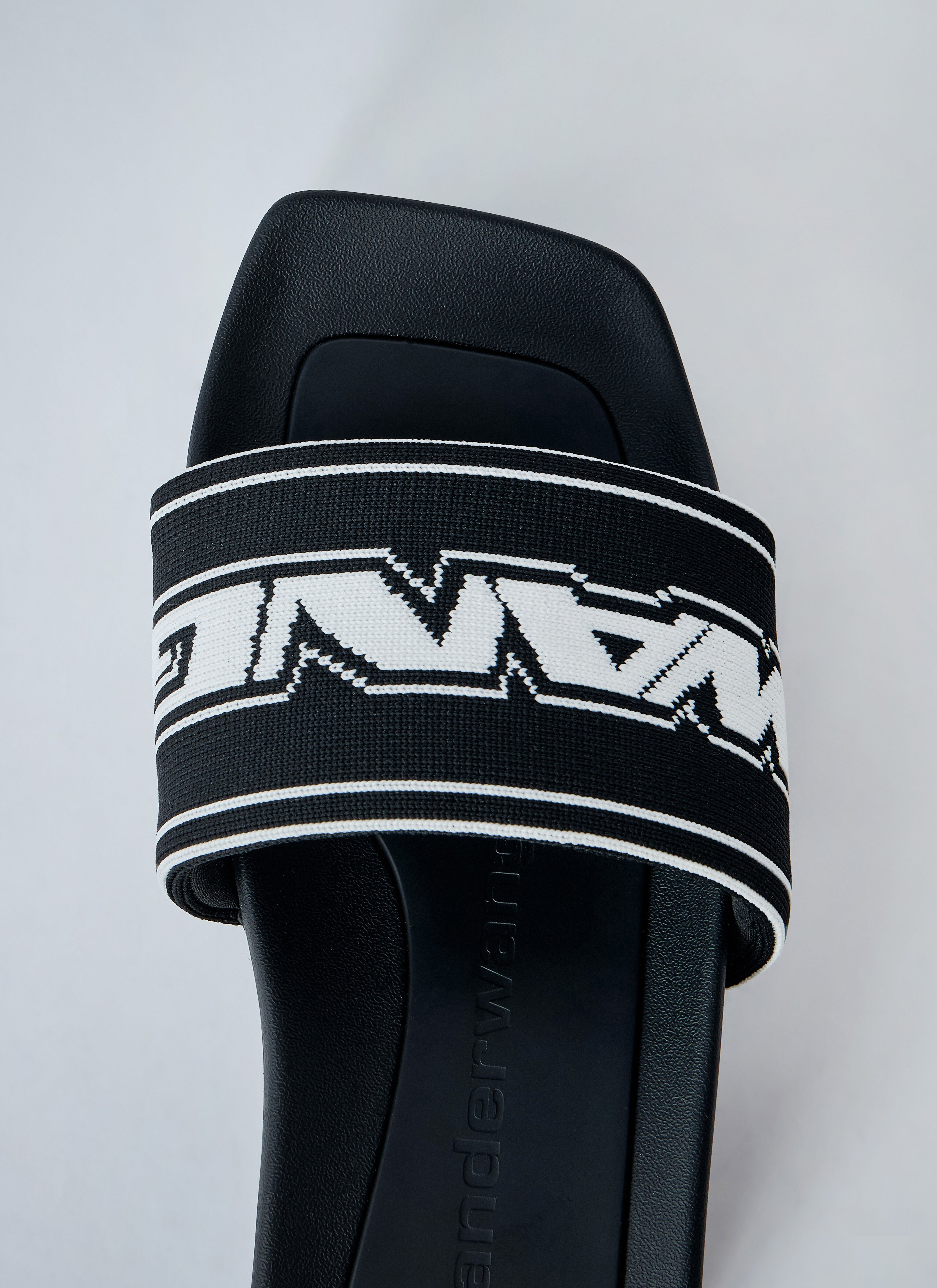 Logo Motif Platform Sandals - 6