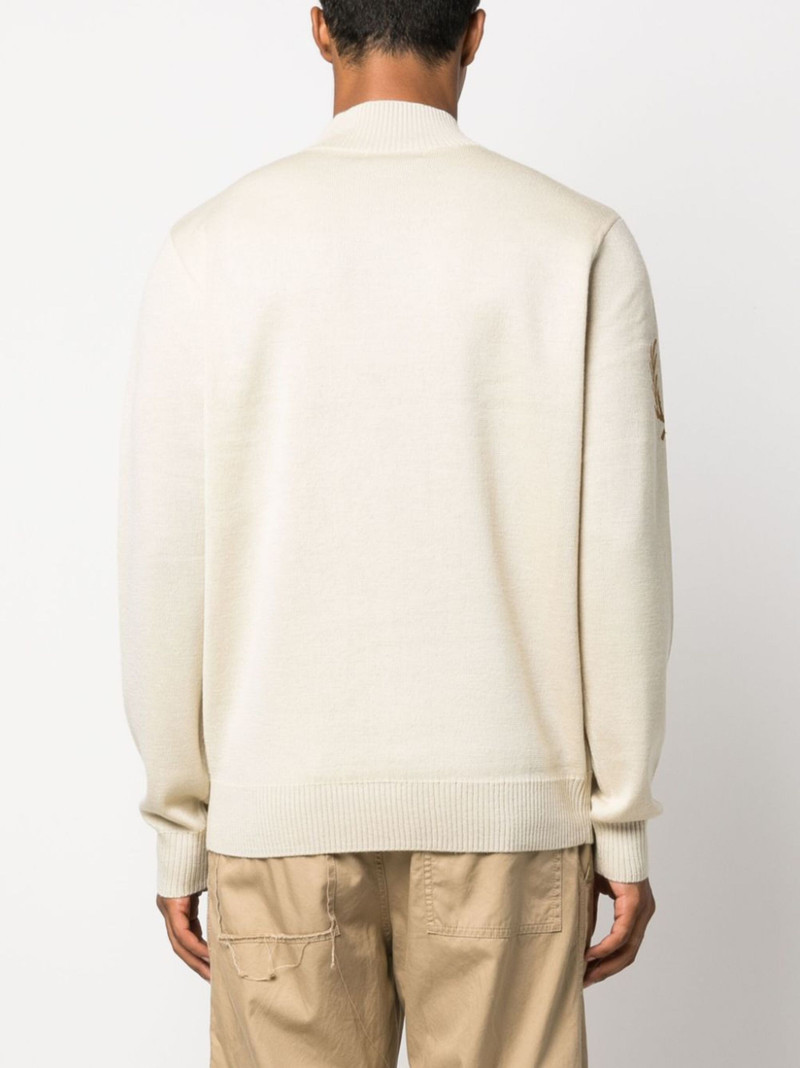 mock-neck wool-blend jumper 4