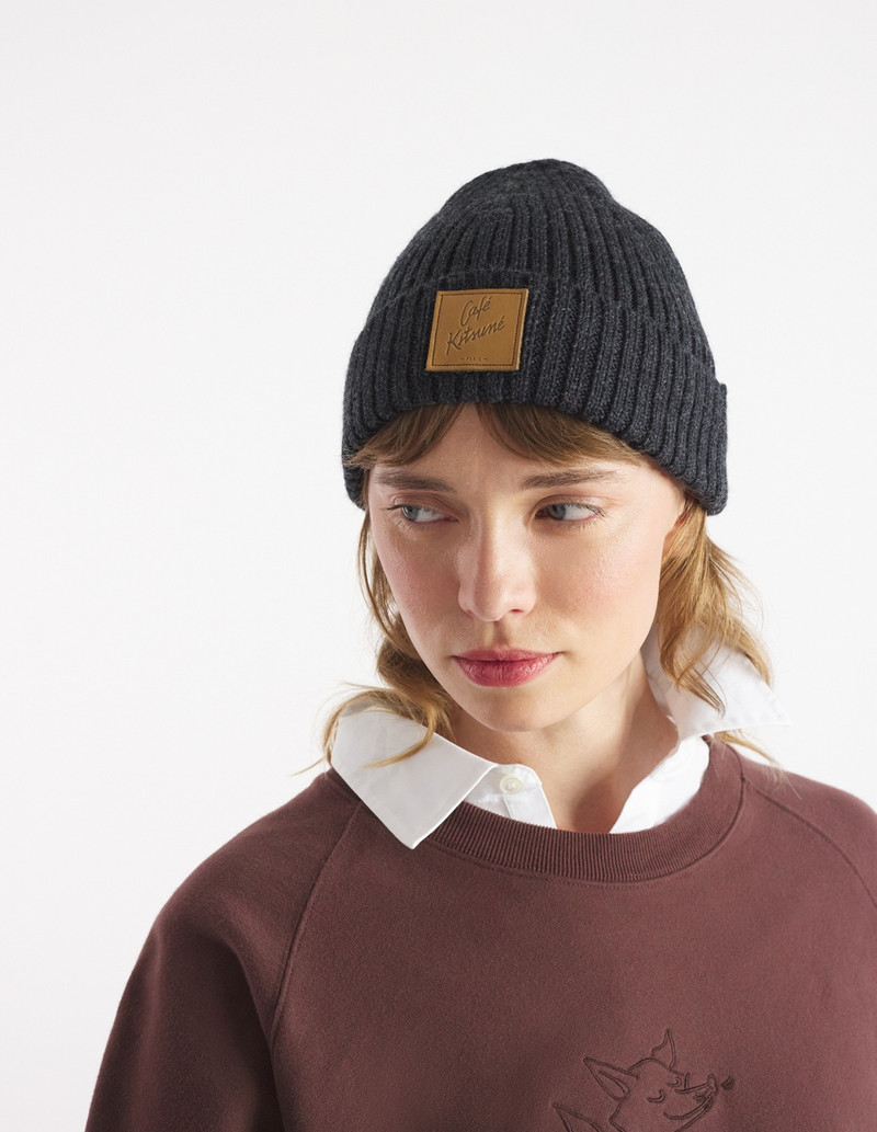 Maison Kitsuné CAFE KITSUNE BEANIE outlook