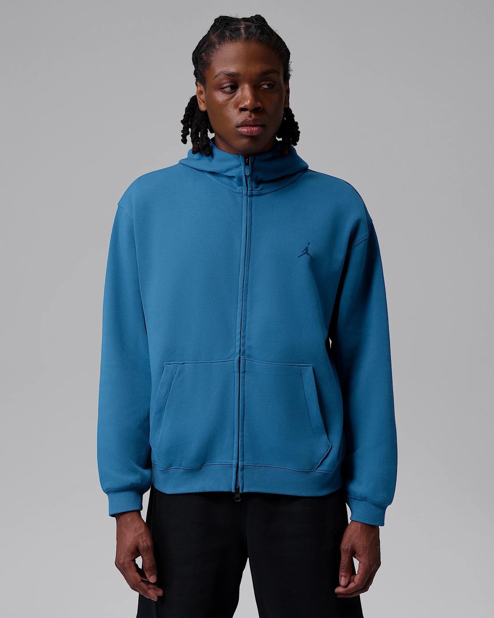 Jordan Sport Hoop Fleece Men's Dri-FIT Full-Zip Hoodie - 1