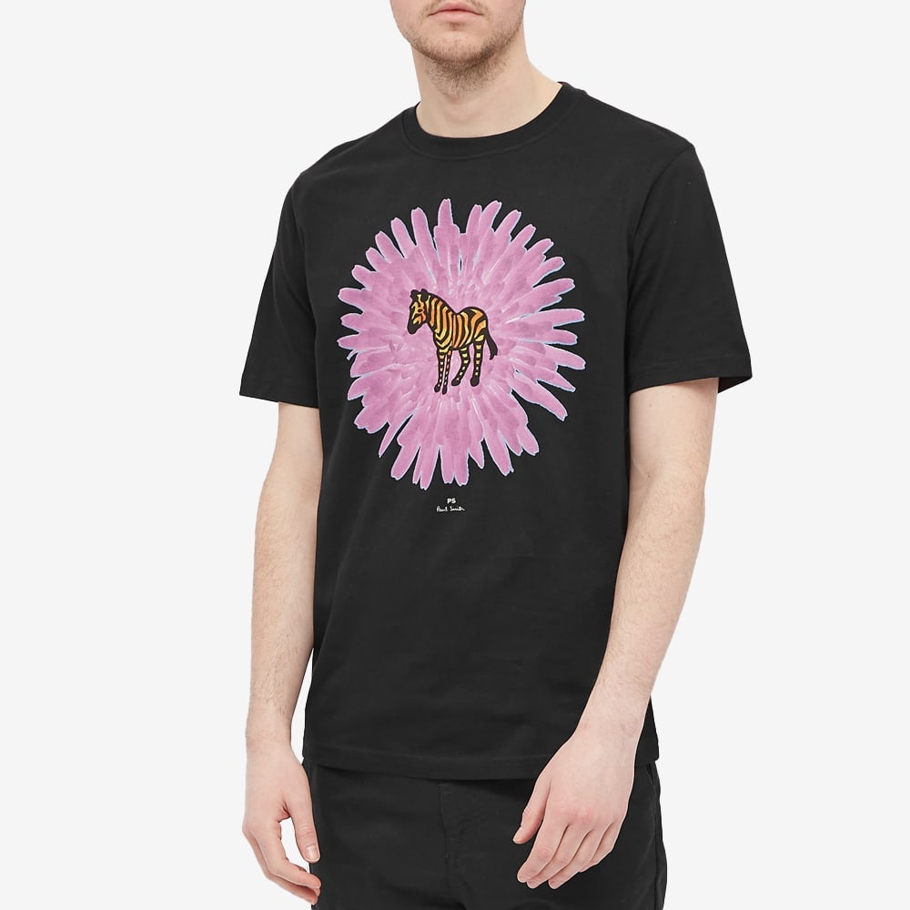 Paul Smith Flower Zebra Tee - 3