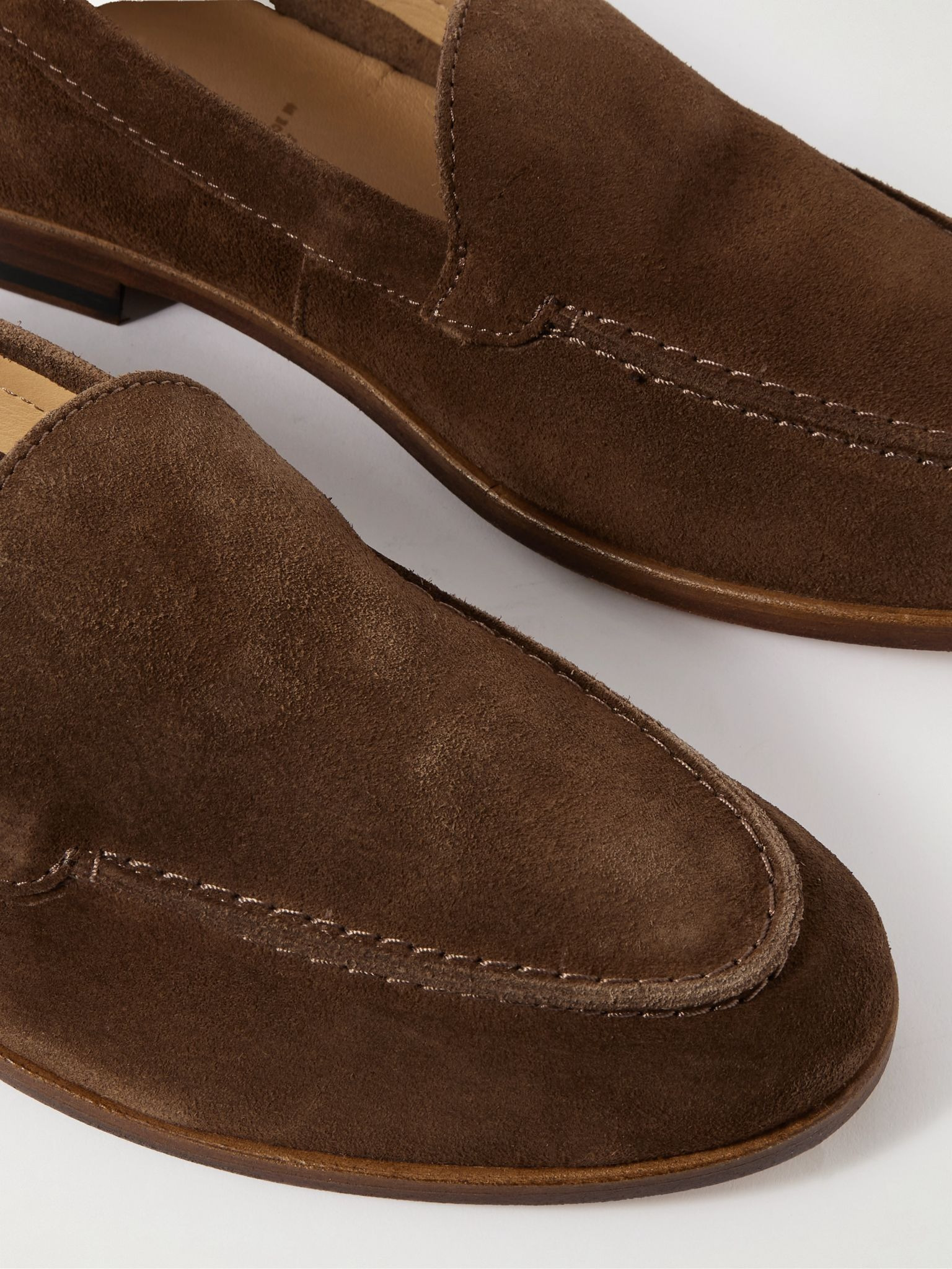 Henri Summer Suede Loafers Tan - 5