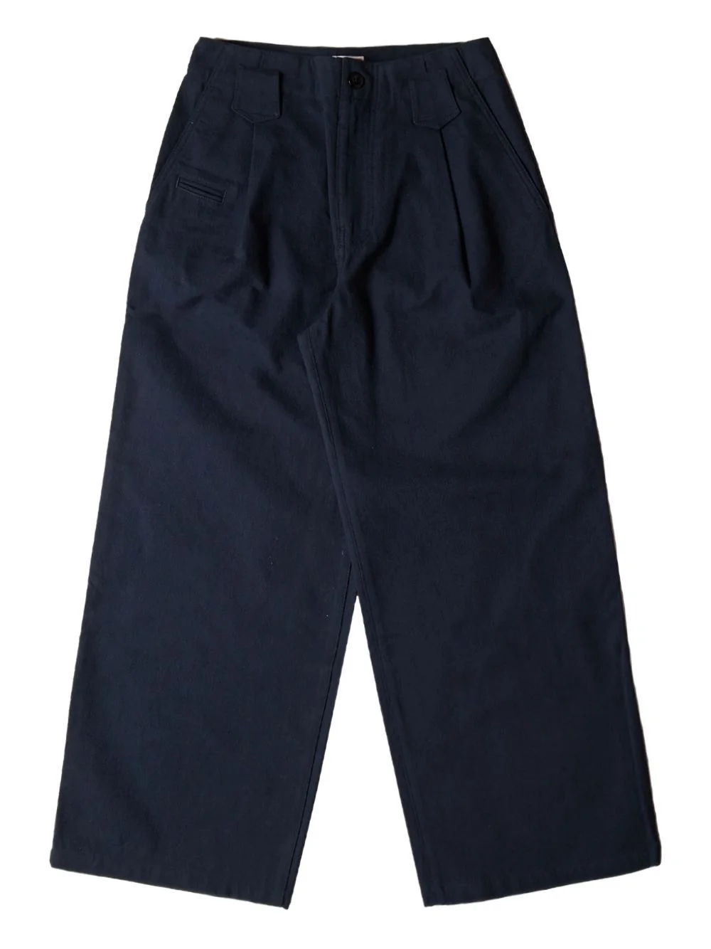 pleated track pants - 1