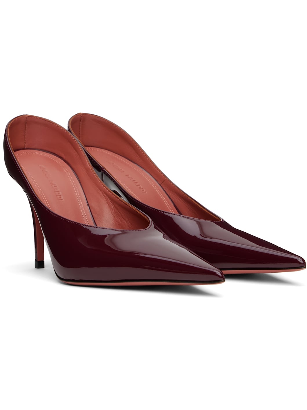 Burgundy Anok Heels - 4