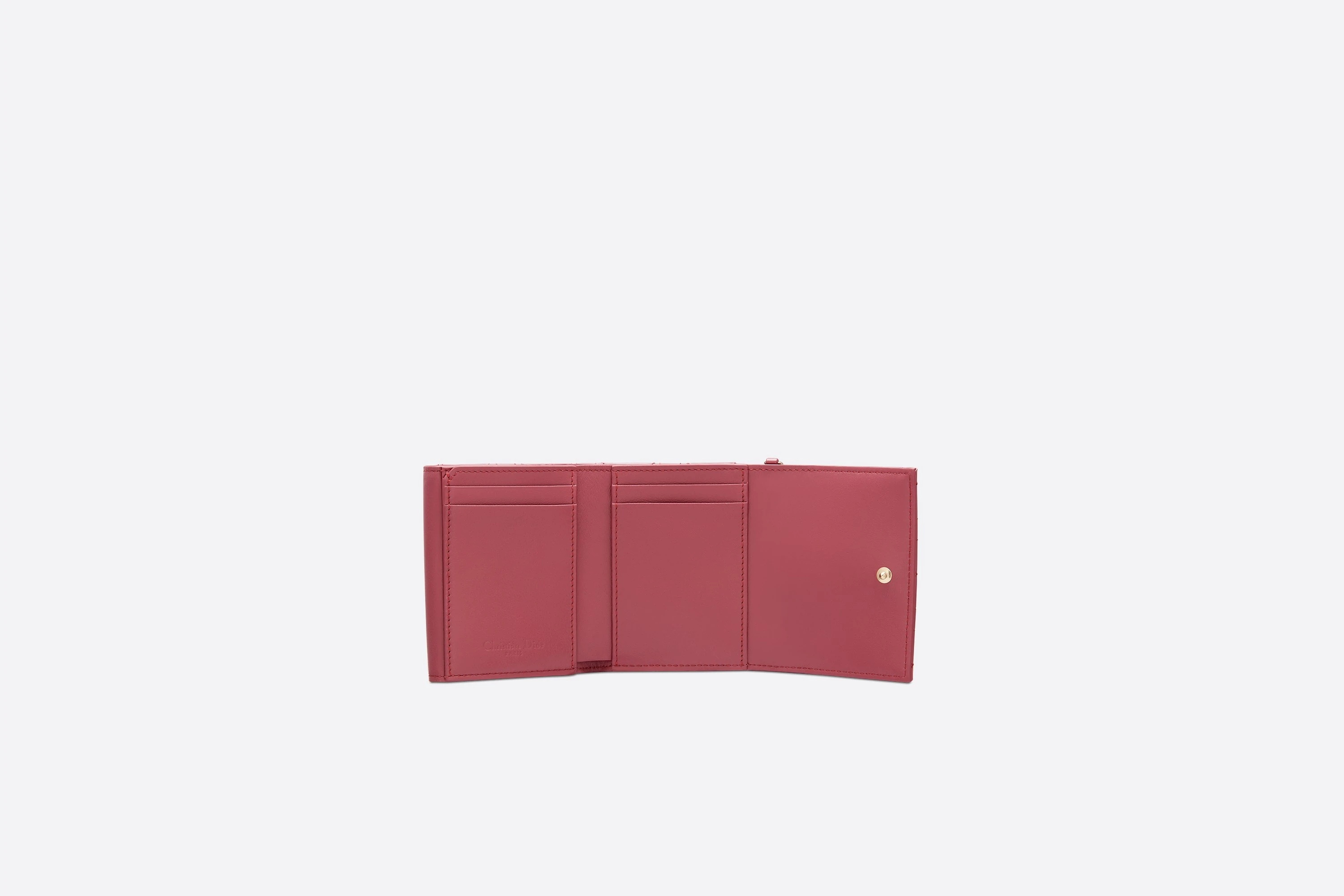 Lady Dior Lotus Wallet - 4