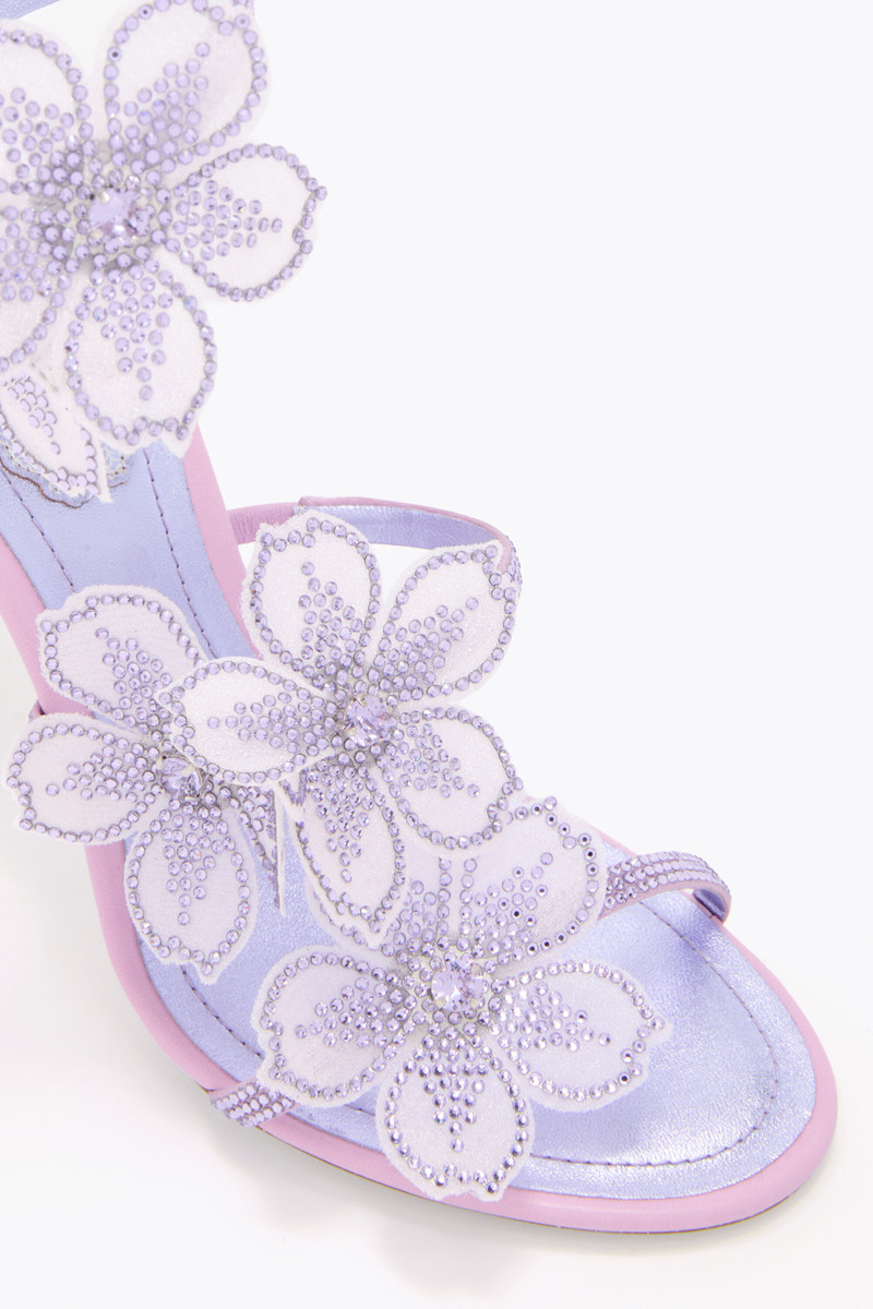 PEACH FLOWER WISTERIA SANDAL 105 4